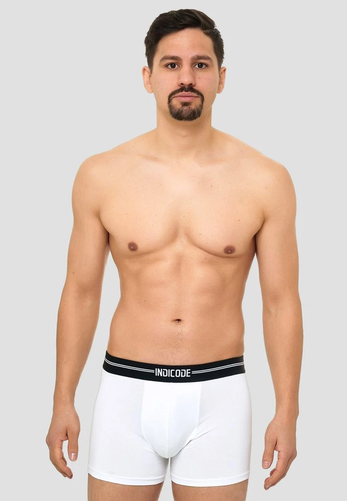 INDICODE JEANS 7 PACK - Shorty - White/grey/black 4 INDICODE JEANS 7 PACK - Shorty - White/grey/black â Image 4