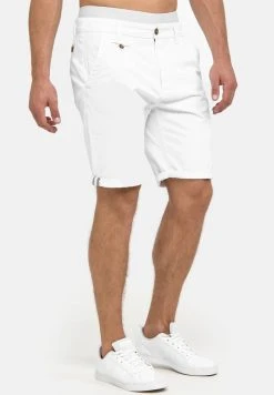 INDICODE JEANS CASUAL FIT - Short - Off White -INDICODE Boutique ee0ae6a60d294f2bbd6b111b0949e1ff