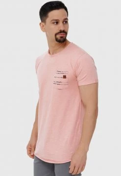INDICODE JEANS MORAN - T-shirt Imprimé - Coral Cloud -INDICODE Boutique eec80d60f617436997c3e9c9fe01b5b5