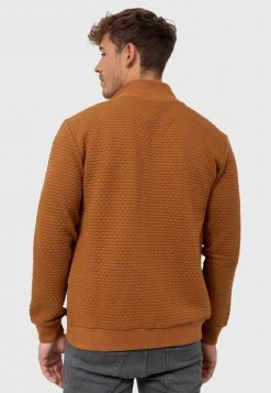 INDICODE JEANS BERMIE - Sweat à Capuche Zippé - Mottled Brown -INDICODE Boutique f1581c0450f74620968030608dc18b36