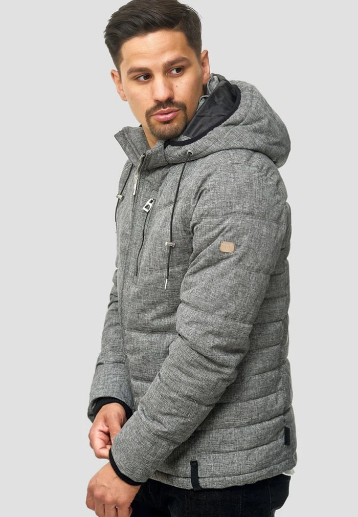 INDICODE JEANS CIRCUS - Veste D'hiver - Gray 4 INDICODE JEANS CIRCUS - Veste D'hiver - Gray – Image 4