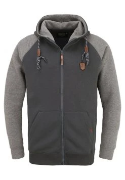 INDICODE JEANS IDTERENCE - Sweat à Capuche Zippé - Grey Mix -INDICODE Boutique f2c6cacbcb554e68b999b9efe930e554