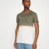 INDICODE JEANS HESS - T-shirt Imprimé - Army