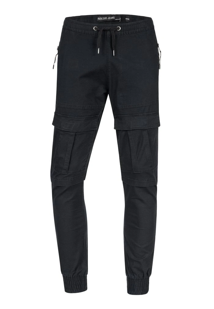 INDICODE JEANS DENNIS - Pantalon Cargo - Black 2 INDICODE JEANS DENNIS - Pantalon Cargo - Black â Image 2