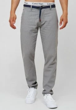INDICODE JEANS ARONA - Chino - Lt Grey