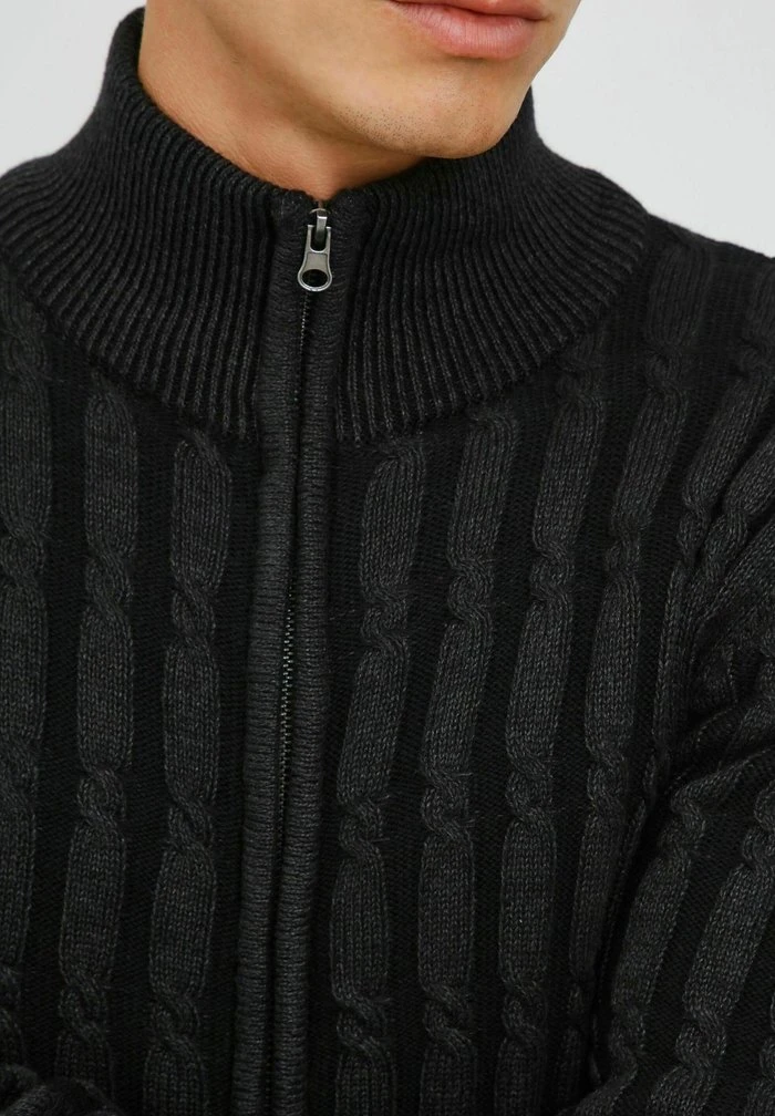 INDICODE JEANS IDPAULOMO - Gilet - Charcoal Mix 4 INDICODE JEANS IDPAULOMO - Gilet - Charcoal Mix – Image 4