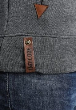 INDICODE JEANS DYOTT - Sweat à Capuche - Navy Mix -INDICODE Boutique f4011668579e49b8b314ddae5433c635