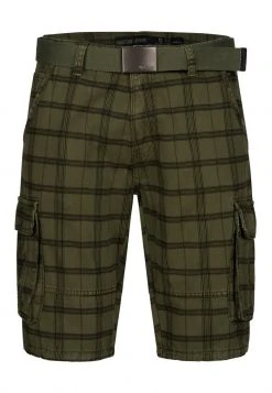 INDICODE JEANS BLIXT - Short - Army Check 10 INDICODE JEANS BLIXT - Short - Army Check -INDICODE Boutique f452e4c32a8a480ab24fd18bc9652b82