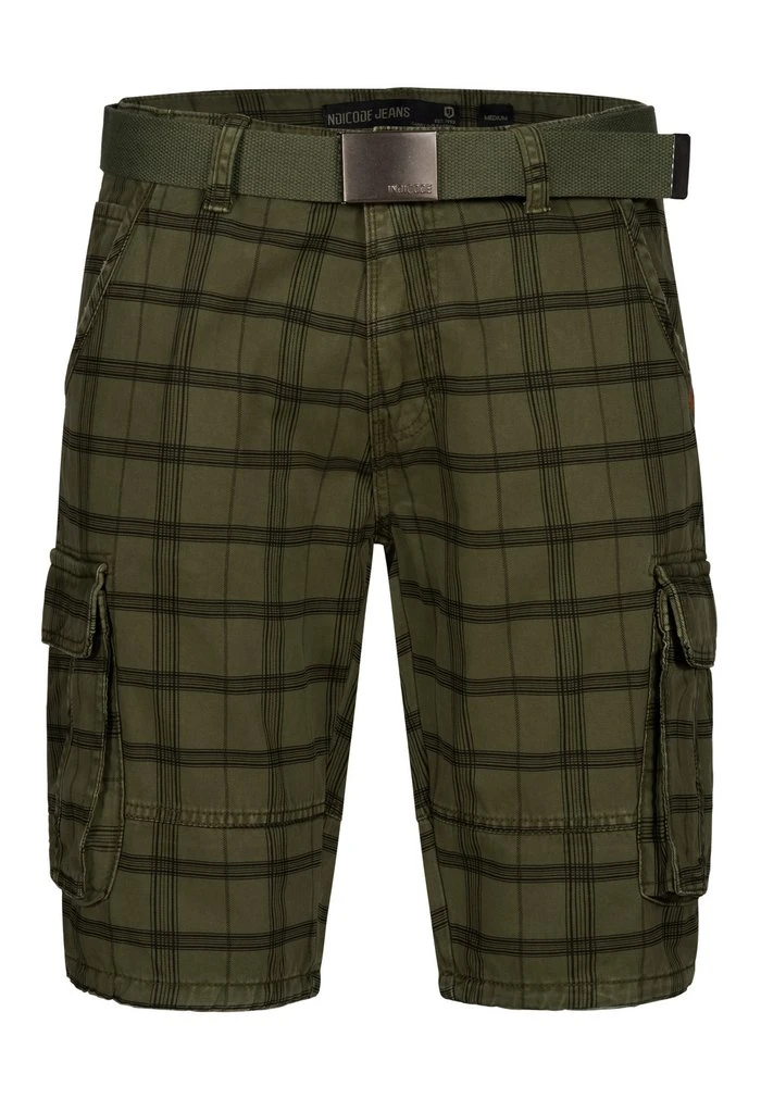 INDICODE JEANS BLIXT - Short - Army Check 5 INDICODE JEANS BLIXT - Short - Army Check â Image 5