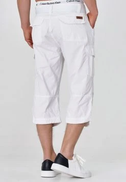 INDICODE JEANS MIT GÜRTEL NICOLAS - Short - Optical White -INDICODE Boutique f5263b0c849f4601b38ba7ddd3b81184