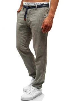 INDICODE JEANS ARONA - Chino - Lt Grey -INDICODE Boutique f53a0205af2f41afa1cf9587ff808ff6