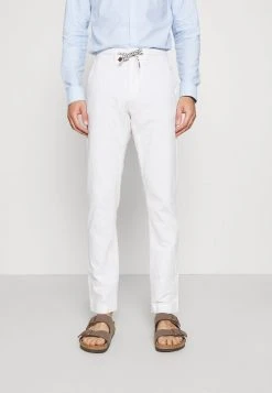 INDICODE JEANS GALLEGOS - Pantalon Classique - White