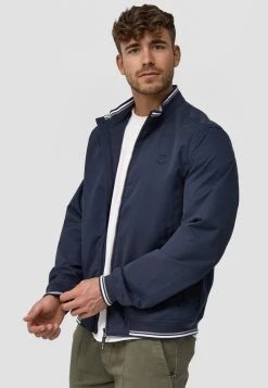 INDICODE JEANS EDI - Blouson Bomber - Blue -INDICODE Boutique f70b246cd6e54002a88870282a074bdd