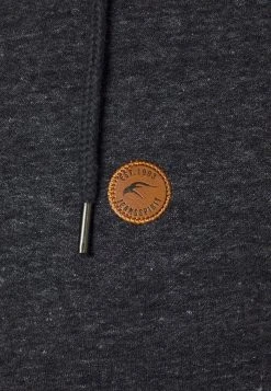 INDICODE JEANS Sweat à Capuche Zippé - Black Mix -INDICODE Boutique f72c4ca84c934abd9cddba3cc396acff