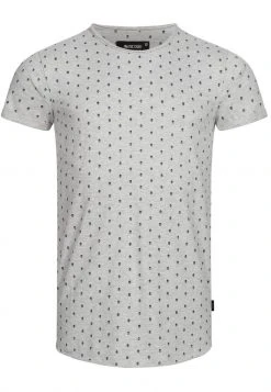 INDICODE JEANS T-shirt Imprimé - Lt Grey Mix -INDICODE Boutique f7bd2a4a786e42a8af3d298adb4921df