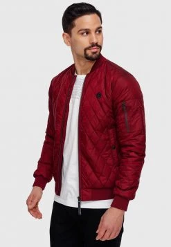 INDICODE JEANS NOVAK - Veste Mi-saison - Bordeaux -INDICODE Boutique f7c696b8a002448b88b87887c4d241c2