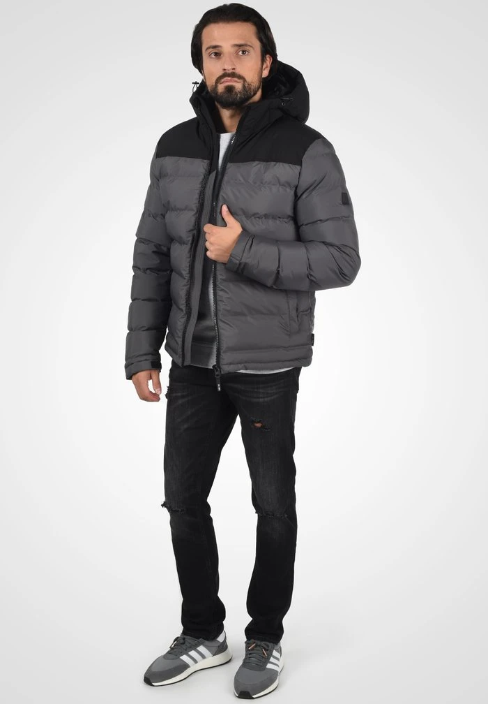 INDICODE JEANS IDGAIUS - Veste D'hiver - Dk Grey 2 INDICODE JEANS IDGAIUS - Veste D'hiver - Dk Grey – Image 2