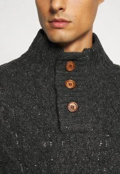 INDICODE JEANS RICH - Pullover - Charcoal Mix -INDICODE Boutique f9a07854f452493c9bfd95bde139d030