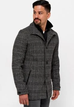 INDICODE JEANS MÄNTEL BRITTANY - Veste Mi-saison - Raven -INDICODE Boutique fb47954bf83a4096a8c53a666515ef53