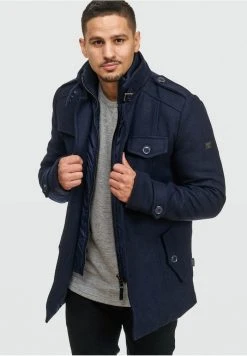 INDICODE JEANS BRANDAN - Manteau Court - Dark Blue -INDICODE Boutique fdb50b7b7f384f549caeca9a9dac52cd