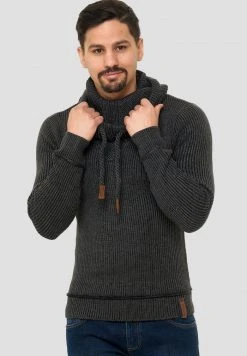 INDICODE JEANS KESHAWN - Pullover - Anthrazit -INDICODE Boutique fdc0b0ef460d4b1eab1d286ab4461e52