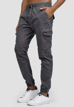 INDICODE JEANS Pantalon Cargo - Pewter -INDICODE Boutique fdfd1a9224374bdebd4a86b5996532cc