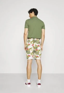 INDICODE JEANS FLOWERS - Short - Offwhite -INDICODE Boutique ff69579d08a44e67b1a038e732410946